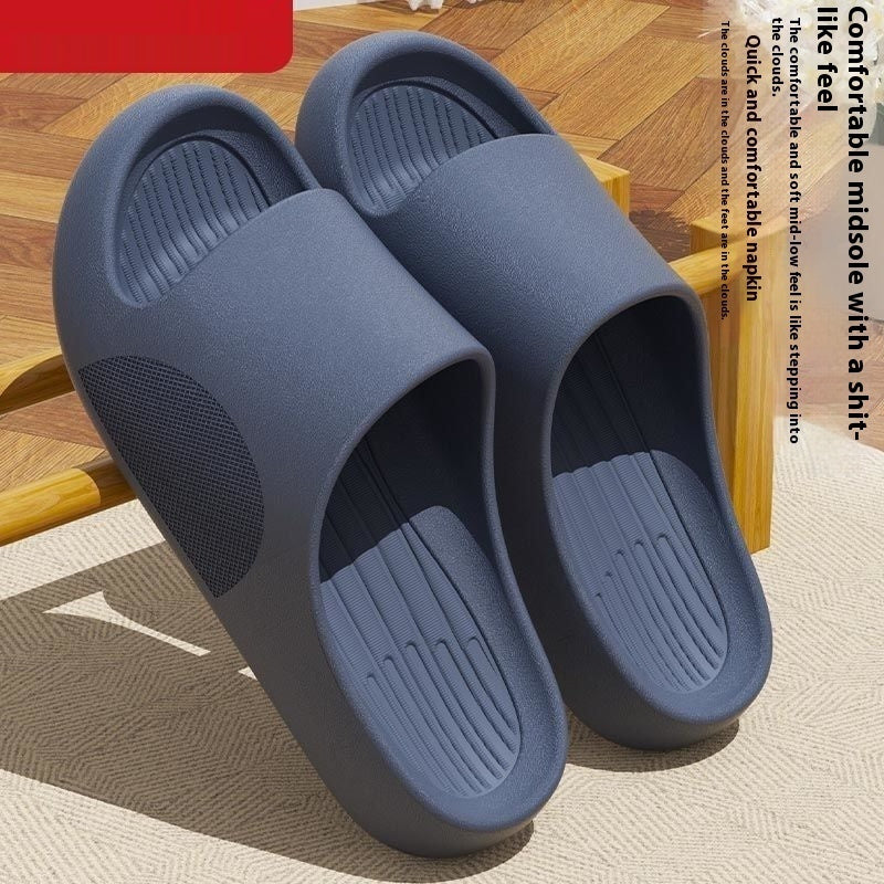 Sommer-Slipper mit dicken Sohlen für Herren als Oberbekleidung