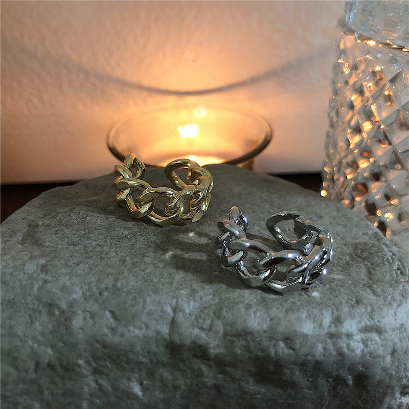 MODISCHE Ringkette mit einzigartigem DESIGN