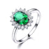 Threecolor Baby Stone Ring Women - Swefashionstore