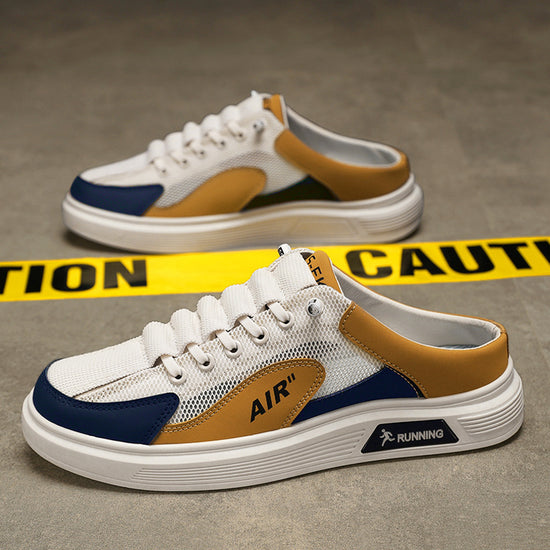 Wear-resistant Rubber Sole Low-top Casual Shoes - Swefashionstore