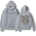 Faith Over Fear Christian Hoodie - Inspirational Hoodie for Daily Motivation - Swefashionstore
