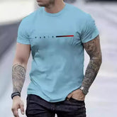 3d Printed Top Slim Fit Men - Swefashionstore