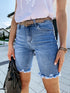 New SUMMER Style Denim RIPPED Five-Point Pants - Swefashionstore