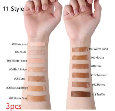 LangManni Makeup Liquid Foundation Oil Control Concealer - Swefashionstore