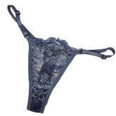 Hollow Lace Adjustable Buckle Low Waist Soft Comfortable Underwear Women - Swefashionstore