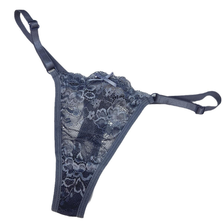 Hollow Lace Adjustable Buckle Low Waist Soft Comfortable Underwear Women - Swefashionstore