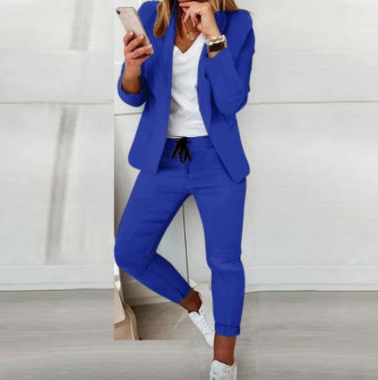 Ladies Fashion OL Suit Trousers Suit - Swefashionstore