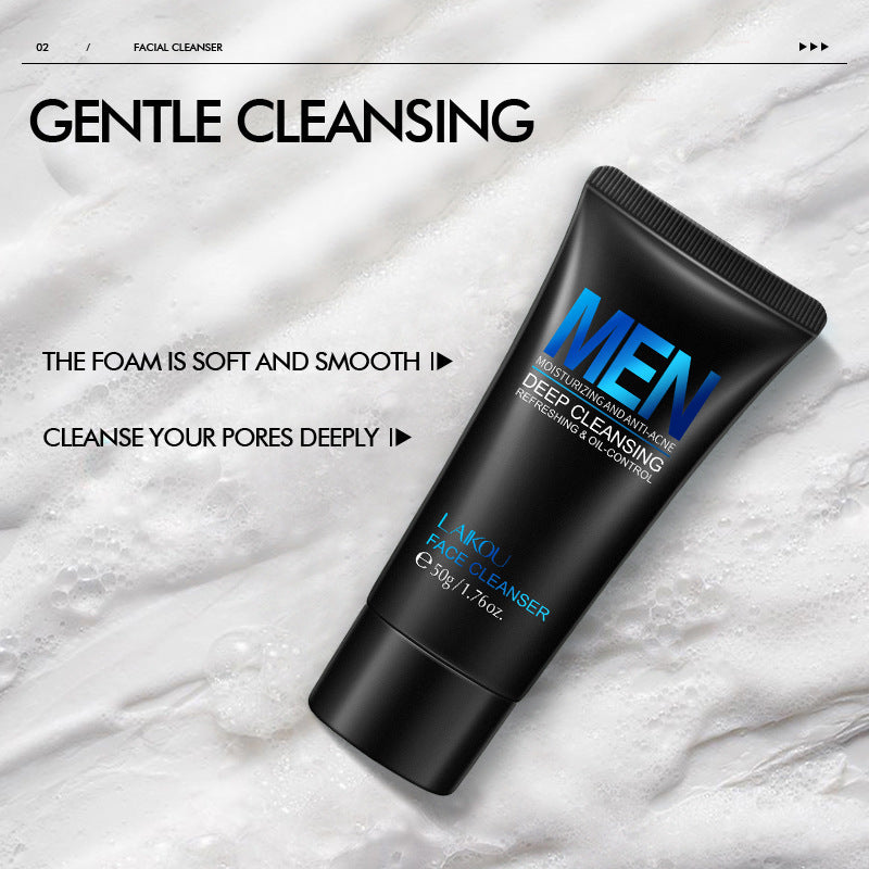 Skincare Facial Cleansing Men's Scrub 50g