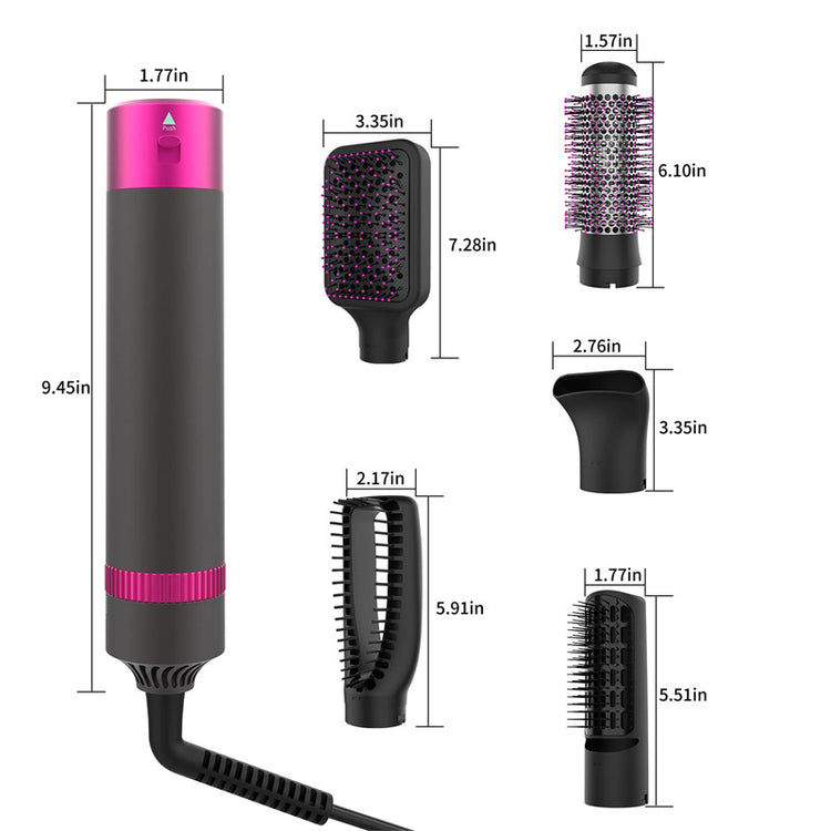 Professional 5 In 1 Hair Dryer Brush - Swefashionstore