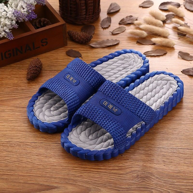 NON-SLIP Deodorant Slippers Massage Home Slippers - Swefashionstore