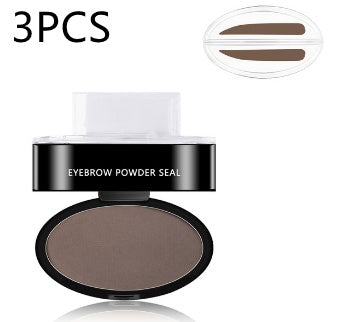 Eyebrow Powder Stamp Tint Stencil Kit Cosmetics - Swefashionstore