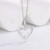 Heart Design LOVE Titanium Steel Necklace - Swefashionstore