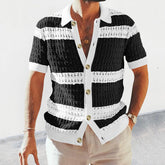 Summer Luxury Fashion New Knitted Shirt - Swefashionstore