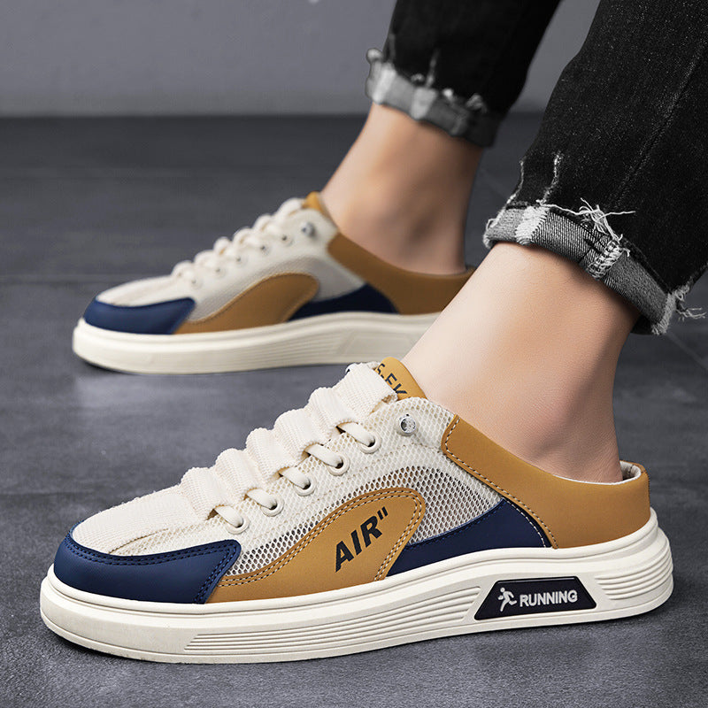 Wear-resistant Rubber Sole Low-top Casual Shoes - Swefashionstore