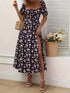 Summer Fashion Lace-up Beach Long Dresses Women&