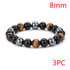 TIGER Eye Stone Bracelet Natural SMOOTH Bracelet - Swefashionstore