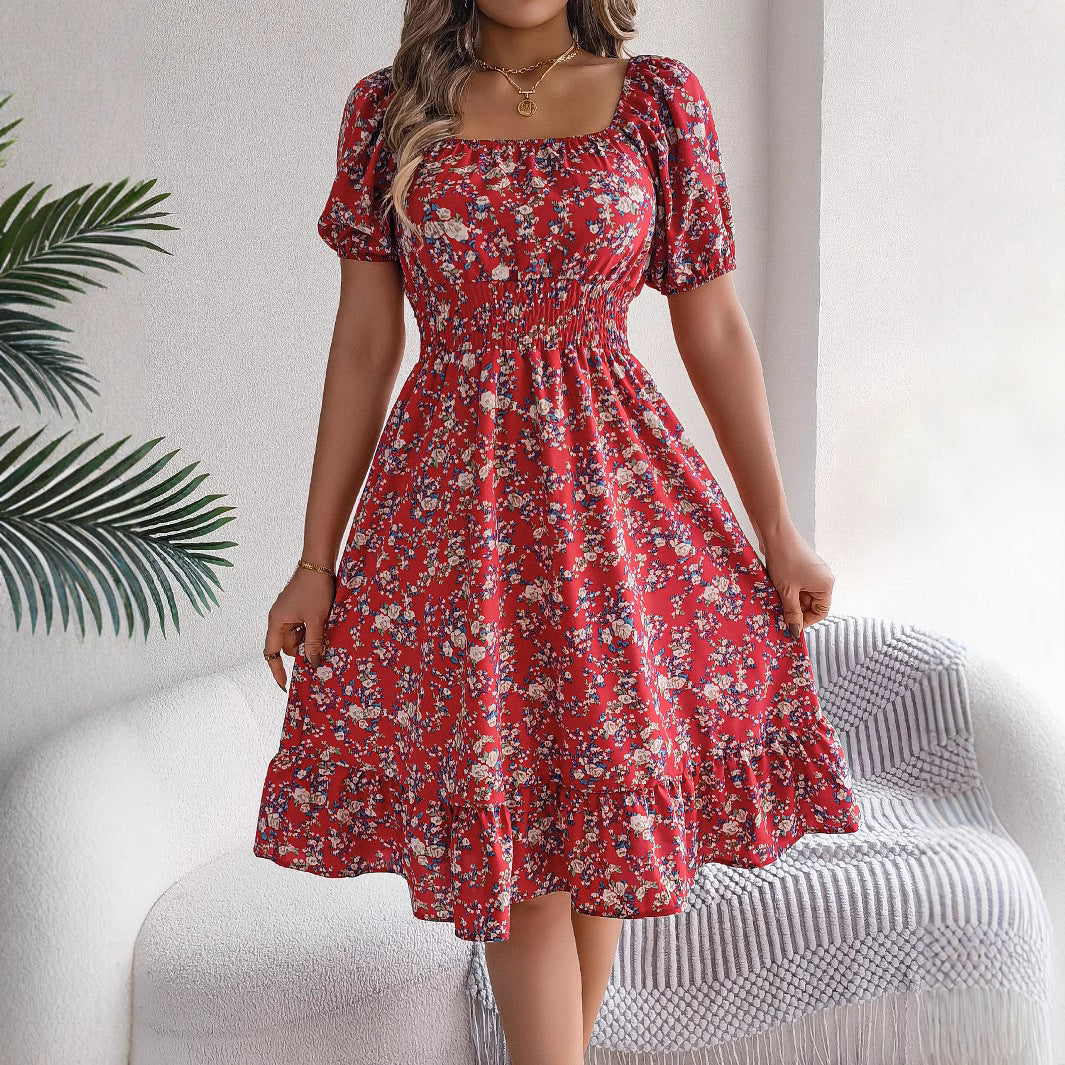 Summer Fashion Ruffles Dresses Women's Clothing