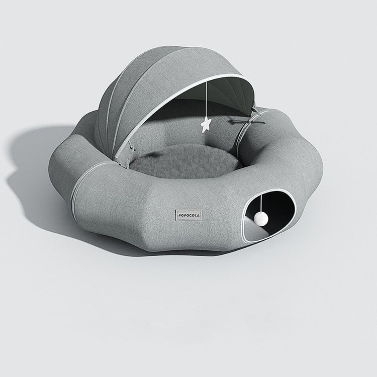 Cat Donut Tunnel Crawl Shelter Foldable - Swefashionstore
