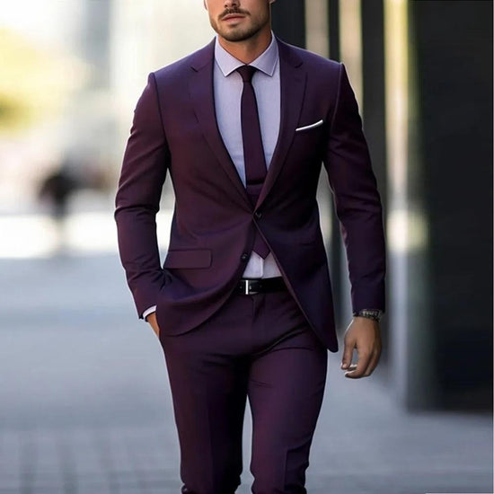 Suit Banquet Wedding Groomsman Suit Suit Two-piece Suit - Swefashionstore