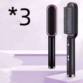 Hot Electric Hair Straightener And CurlingBrush - Swefashionstore