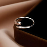 Stylish And Simple Personality Hug Female Open Ring - Swefashionstore