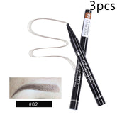 Four-head Eyebrow Pencil Liquid Eyebrow Pencil Tattoo Eyebrow Pencil Eyebrow Pencil 4-head Eyebrow Pencil Four-jaw Eyebrow Pencil - Swefashionstore