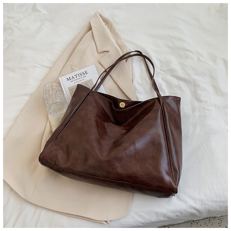 Fashion Leather Handbag/Shoulder Bag Retro Casual Handbag