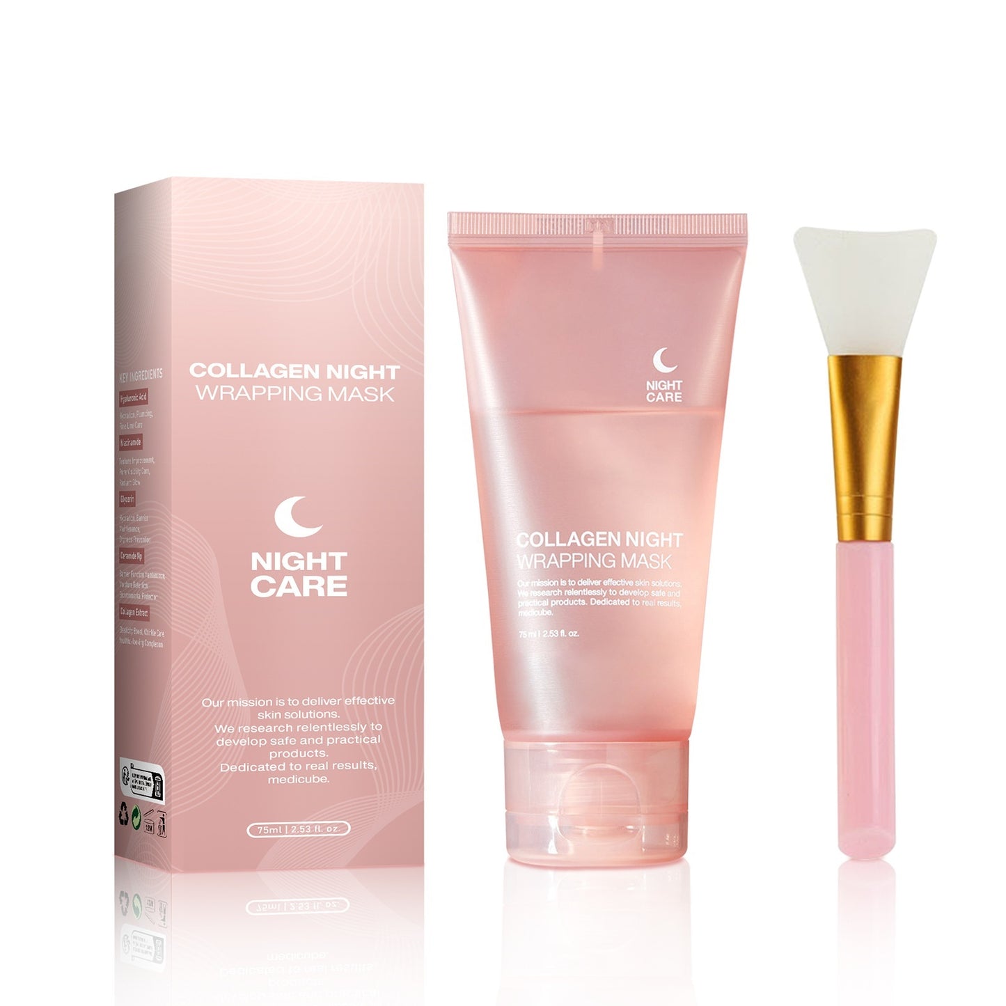 Face Night Mask Collagen Wrapping Mask For Skin Care