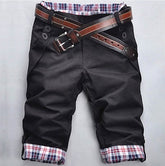 SUMMER Casual Cotton Pants Straight Type Shorts - Swefashionstore