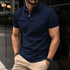 Summer Short Sleeve Polo Shirt - Swefashionstore