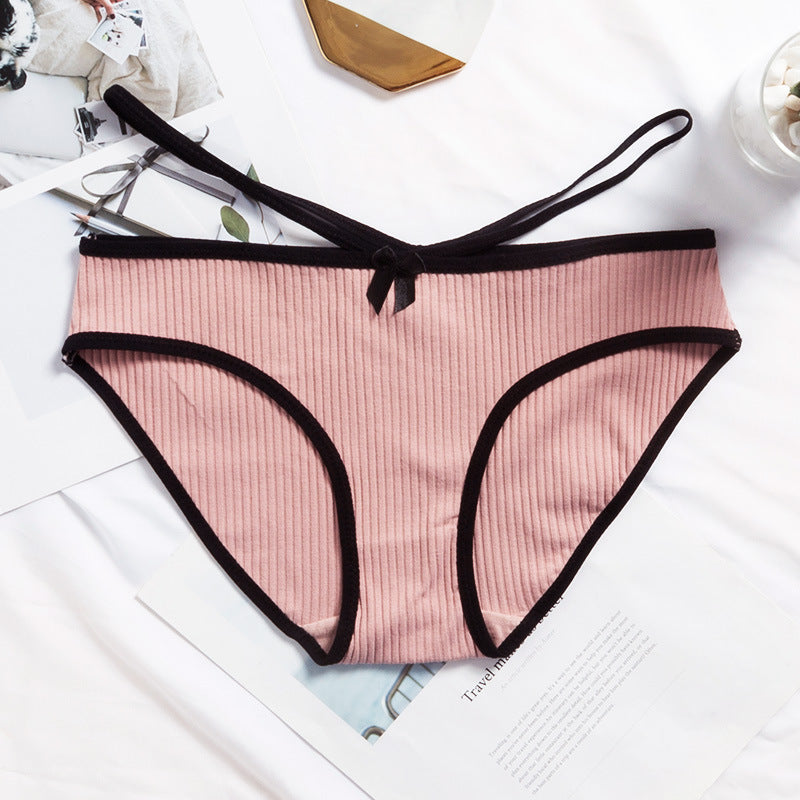 New Cotton Low-Waist Breathable Women's Underwear