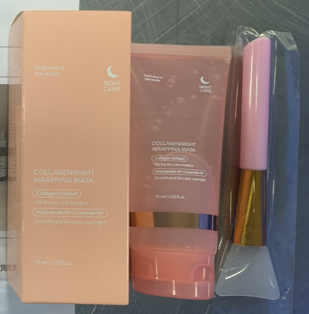 Face Night Mask Collagen Wrapping Mask For Skin Care