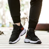 Men Sneakers Breathable Mesh Sports Shoes - Swefashionstore