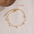 Ins Love Bracelet  Stainless Steel Dripping Heart Bracelet Fashion Valentine&