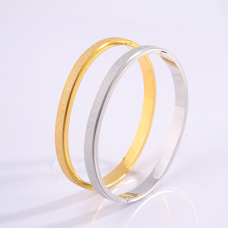 Titanium Steel Bracelet Starry Frosted Jewelry - Swefashionstore