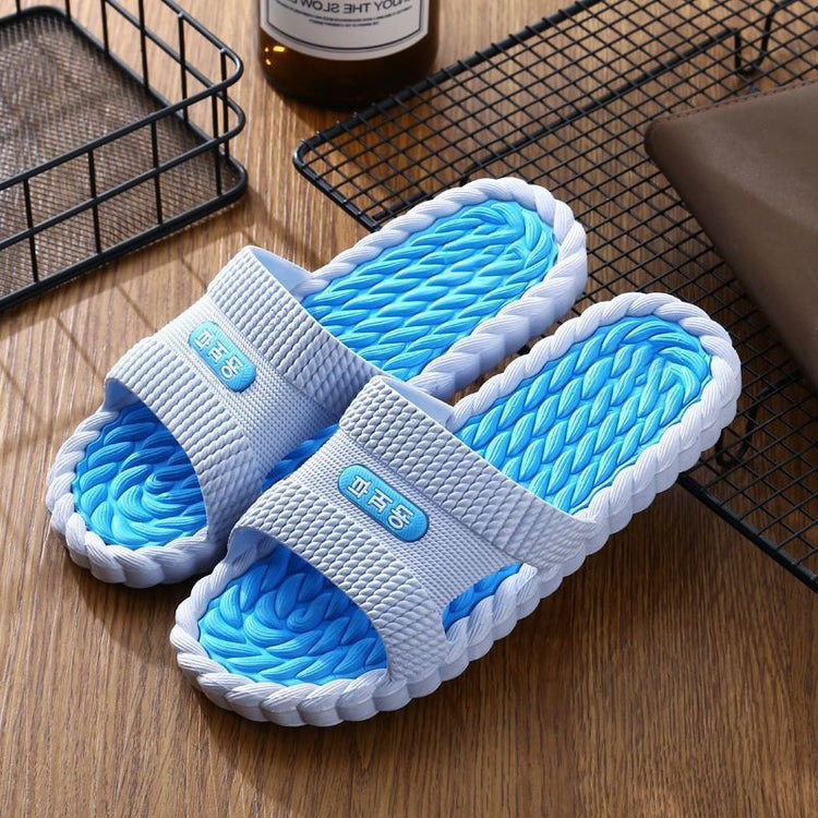 NON-SLIP Deodorant Slippers Massage Home Slippers - Swefashionstore