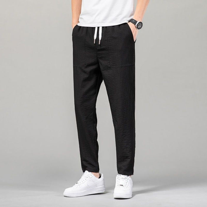 SOLID Color CLEAN Version Thin Pants Male - Swefashionstore