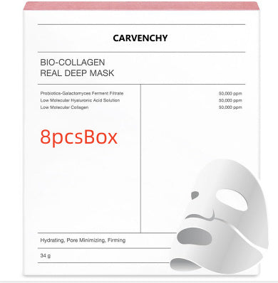 Deep Collagen Overnight Mask The Real Collagen Facial Sheet