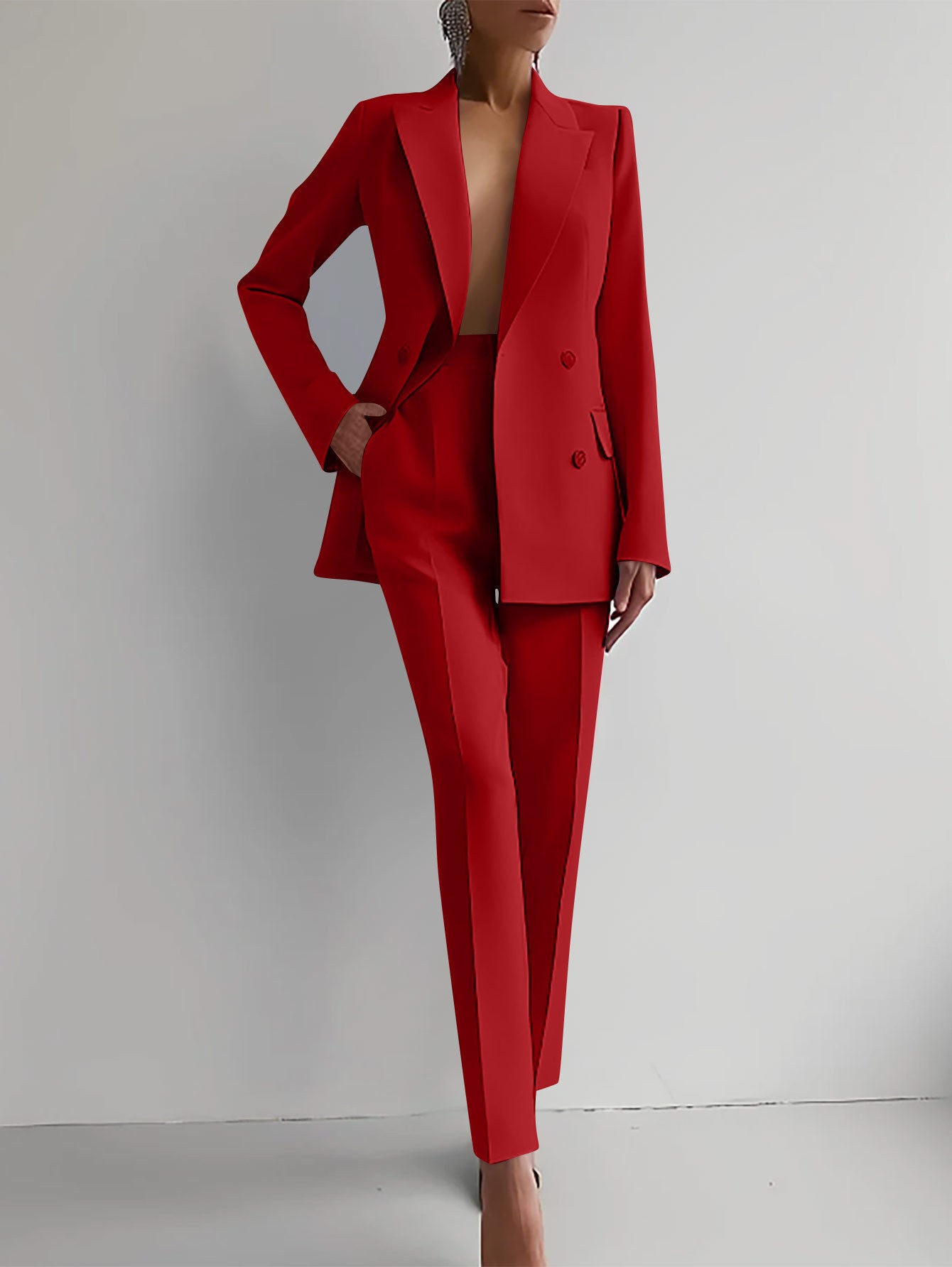 Long Sleeve Women's Business Suits