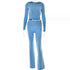 Hoodie Suit Women Long Pants Set - Swefashionstore