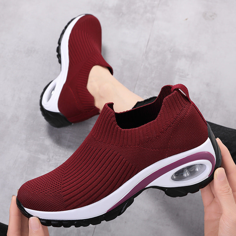 Women Sneakers Mesh Breathable Running Shoes - Swefashionstore