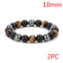 TIGER Eye Stone Bracelet Natural SMOOTH Bracelet - Swefashionstore