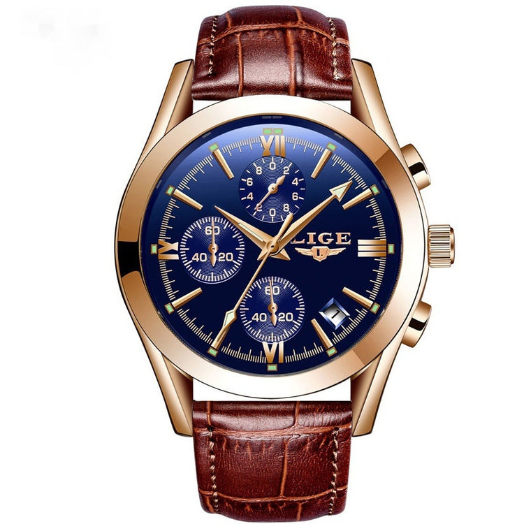 Temperament Business Multifunction Quartz Watch - Swefashionstore