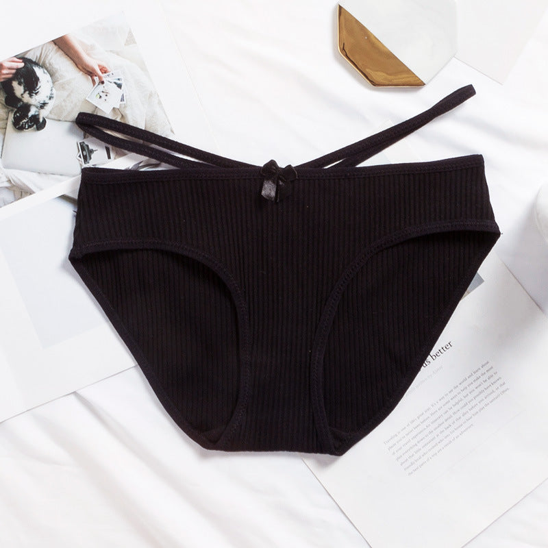 New Cotton Low-Waist Breathable Women&