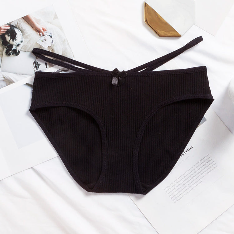 New Cotton Low-Waist Breathable Women&