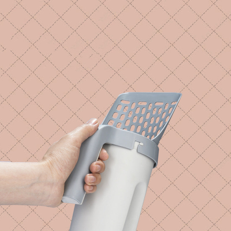 Storage Box Integrated Lazy Cat Litter Shovel Set - Swefashionstore