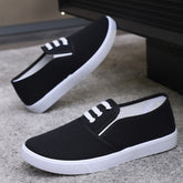 Slip-on Canvas Shoes Flat Women - Swefashionstore