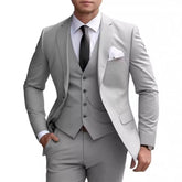 Suit Slim Fit Business Suit Banquet Temperament Formal Dress For Men - Swefashionstore