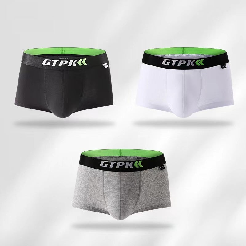 Spring And Summer New Underwear Cotton Boxer Men Breathable Comfortable - Swefashionstore