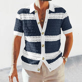 Summer Luxury Fashion New Knitted Shirt - Swefashionstore